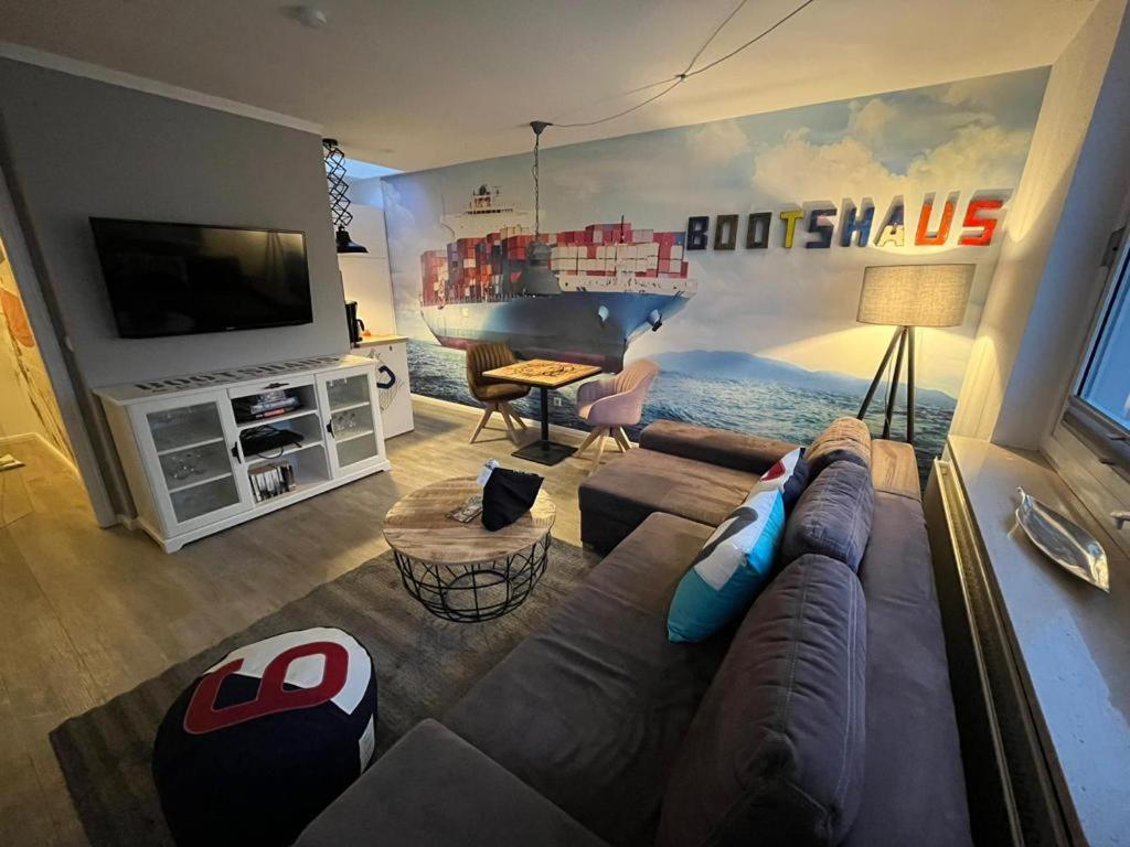 Bootshaus Appartements Cuxhaven Eksteriør billede